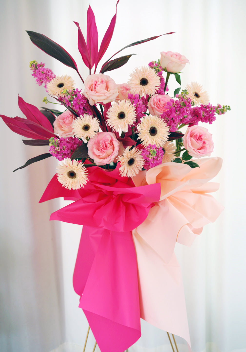 CONGRATULATORY FLOWER STAND-020