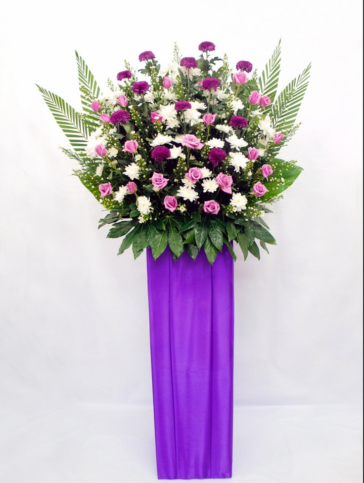 Condolence flower stand-13