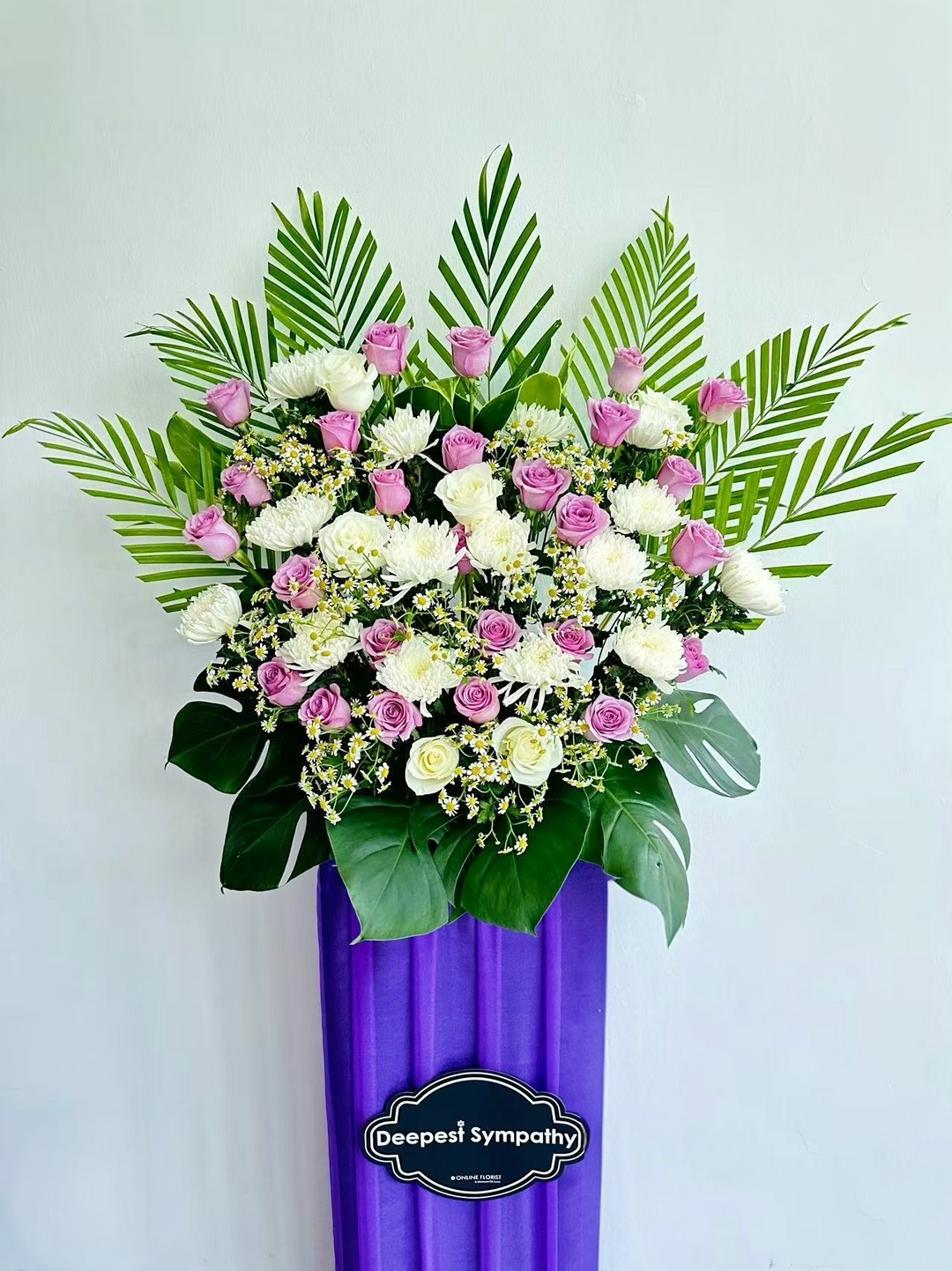 Condolences flower stand-39