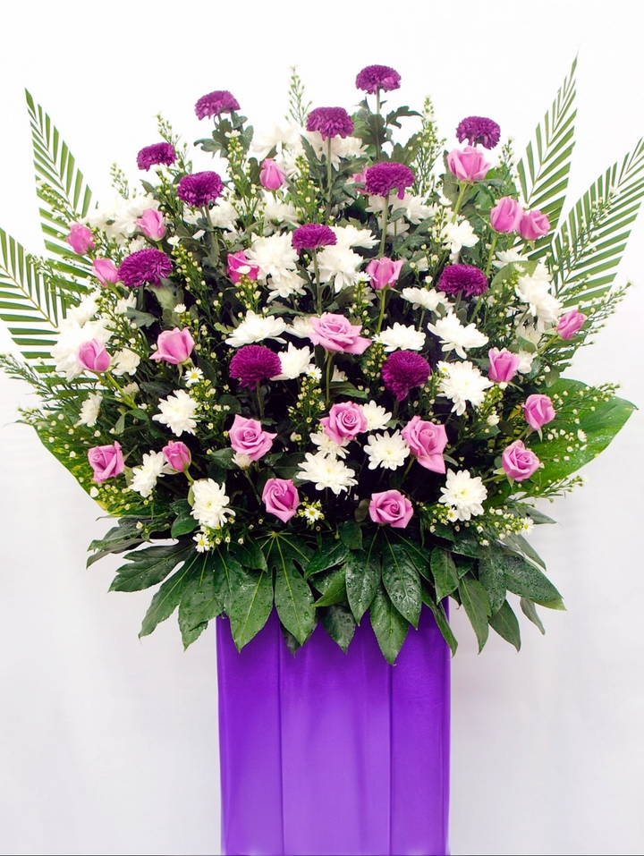 Condolence flower stand-13