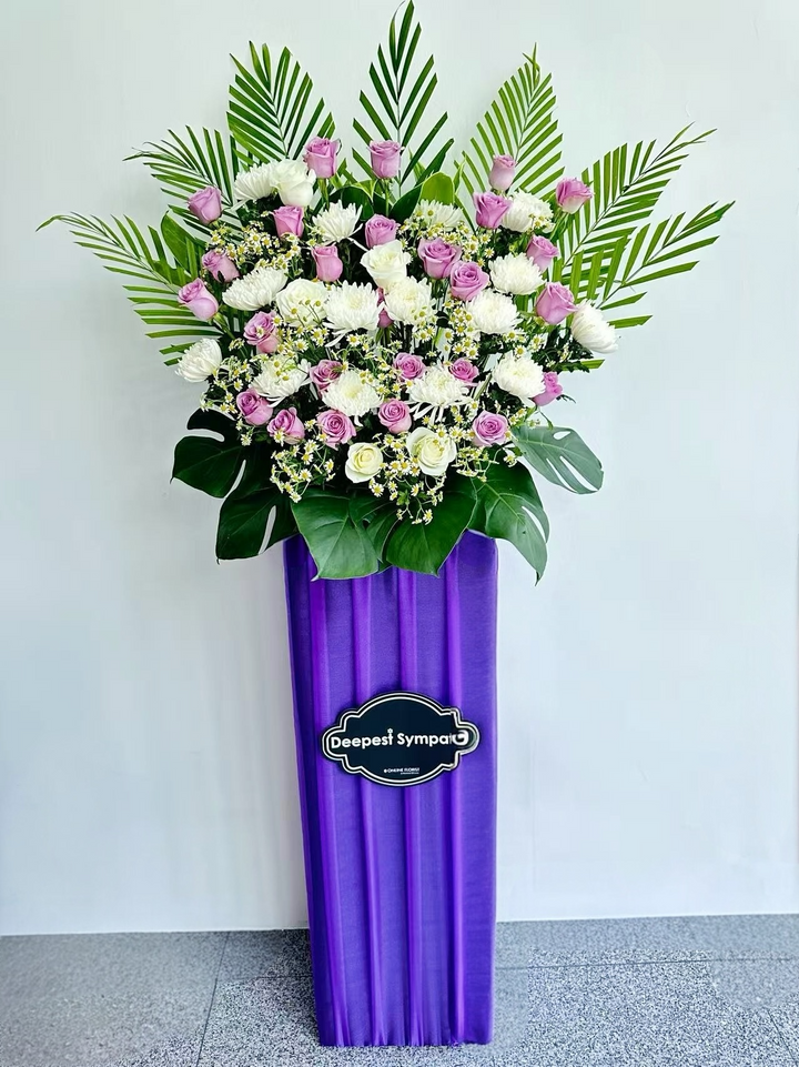Condolences flower stand-39