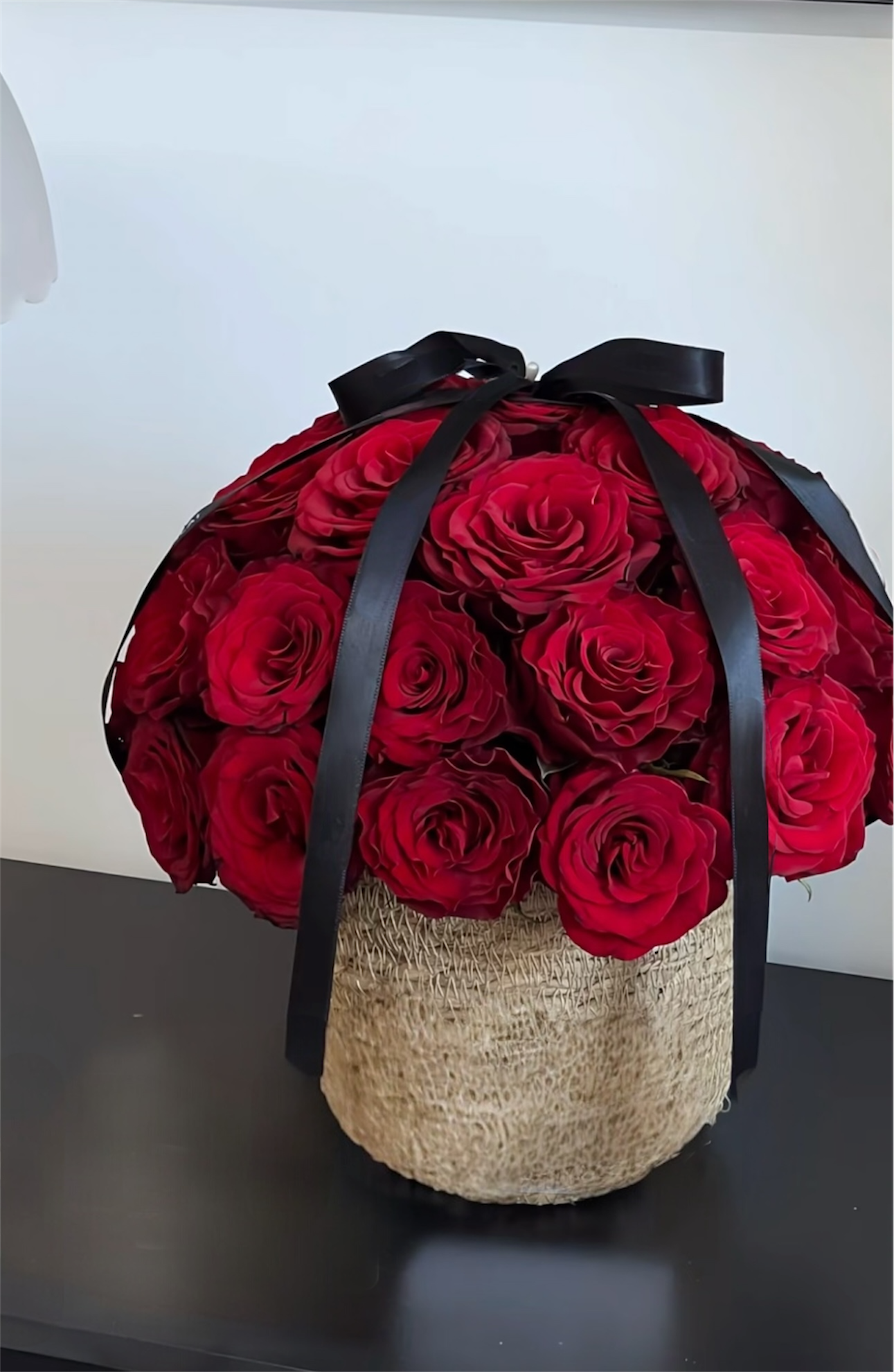 Red roses Basket – June Florist