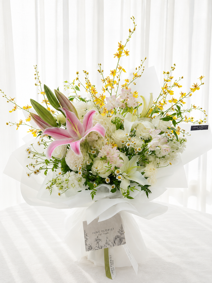 LILY FLOWER BOUQUET 069