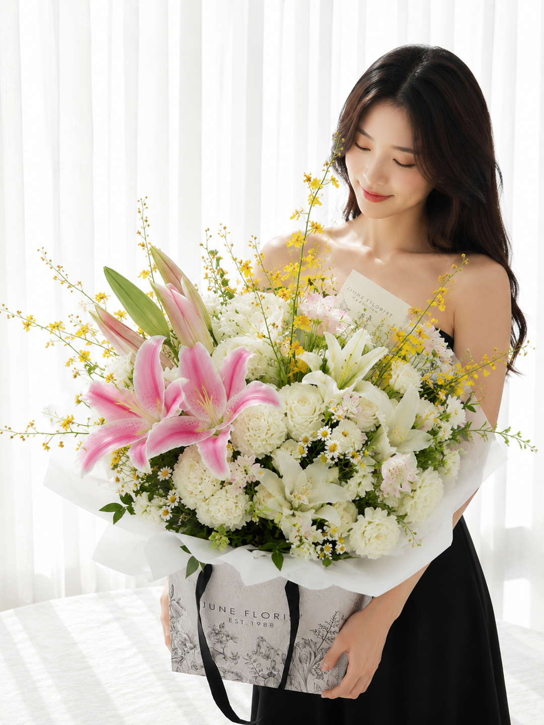 LILY FLOWER BOUQUET 069
