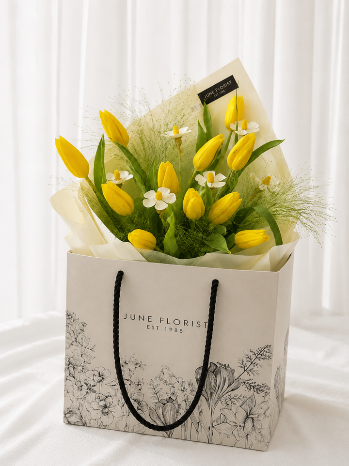 Tulip bouquet 086