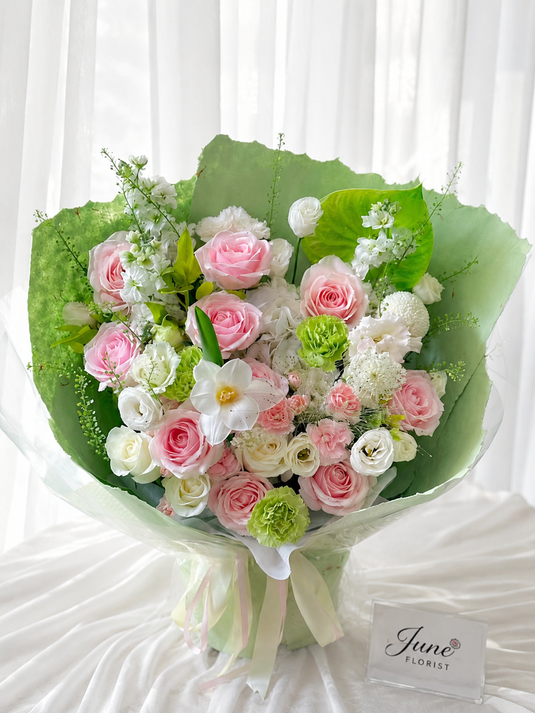 Soft Blush Garden Bouquet