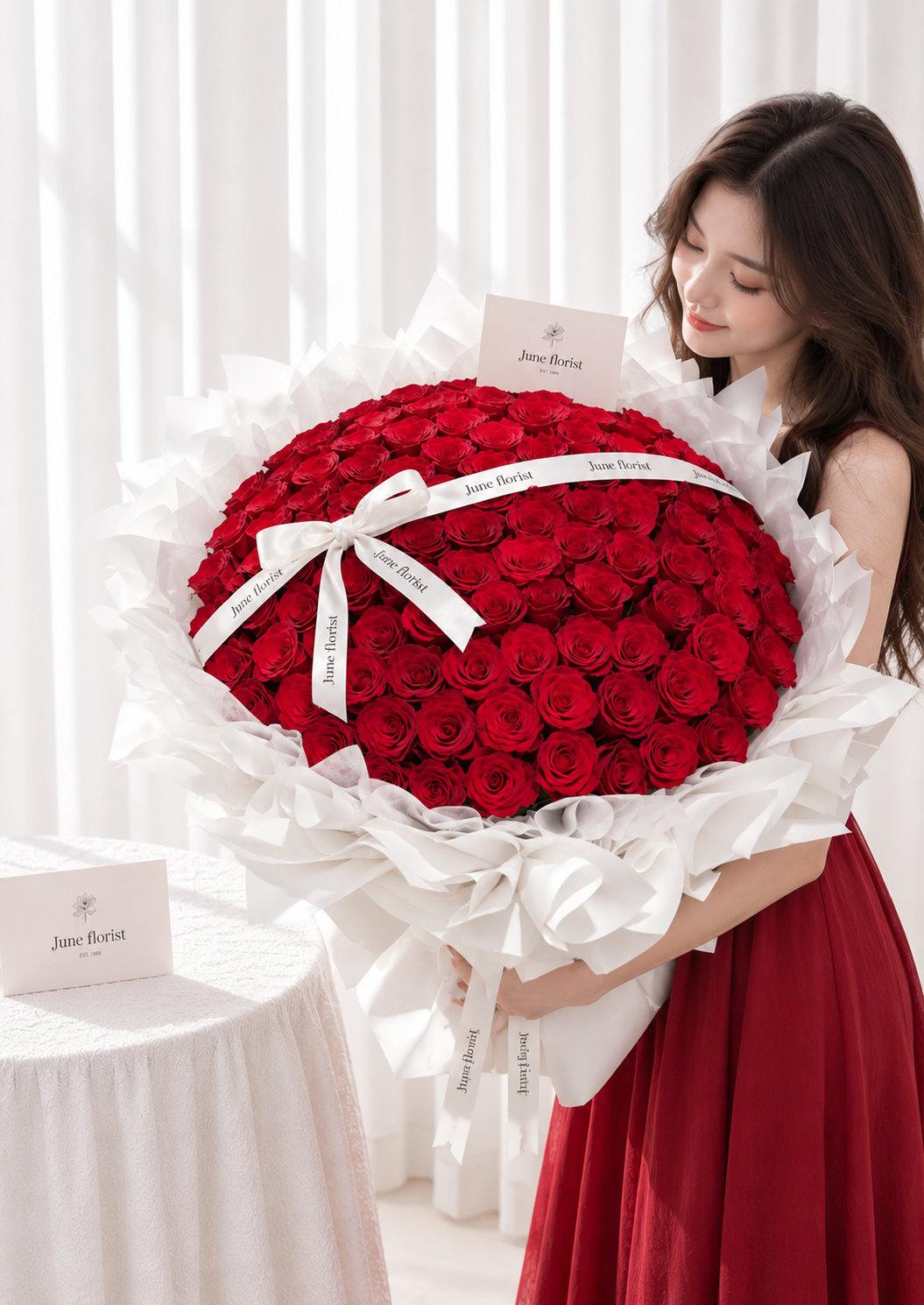 Grand Amour – 99 Red Roses Bouquet Singapore