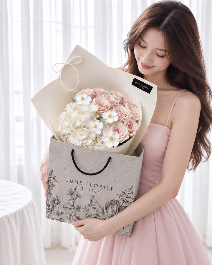 Hydrangeas bouquet 088