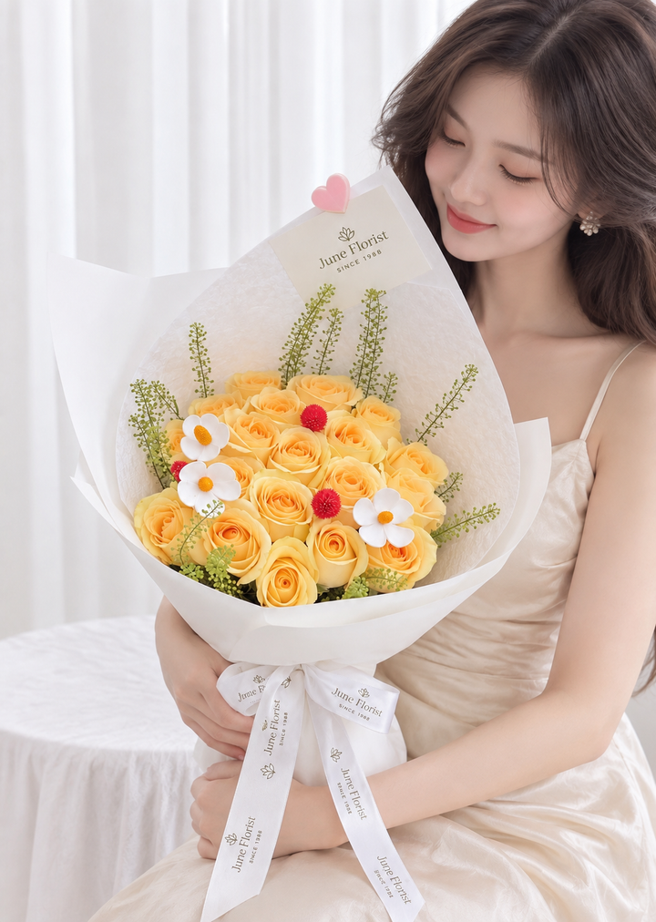 Champagne roses 082