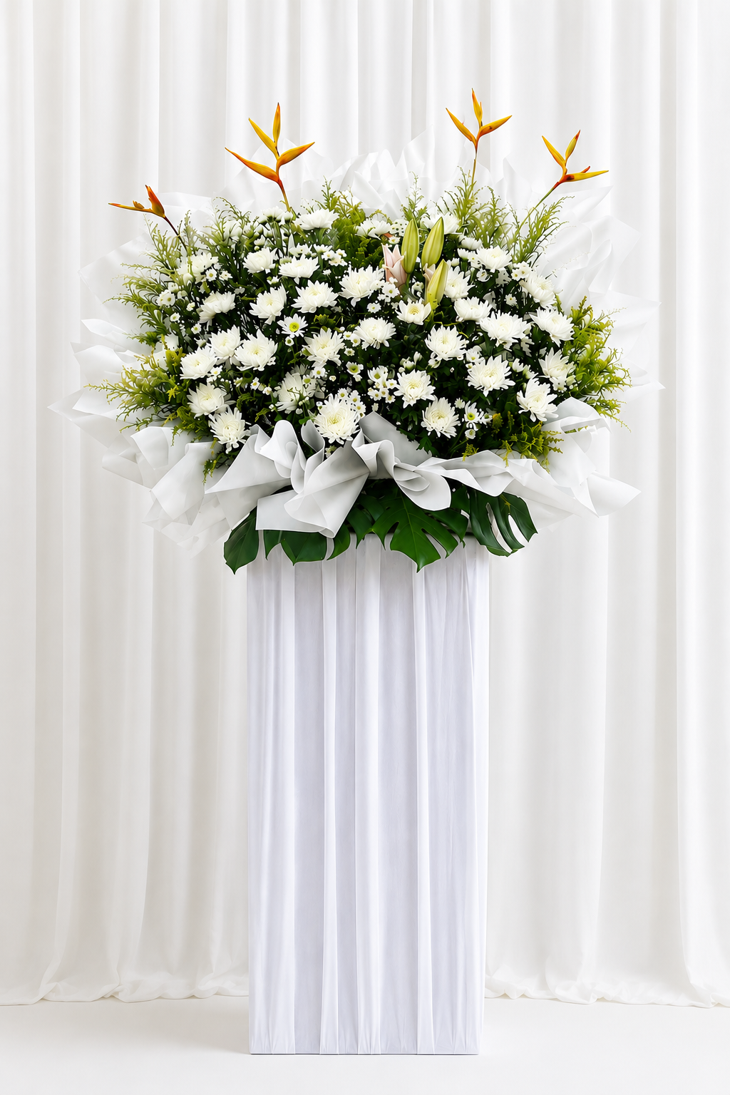 Condolences flower stand 42