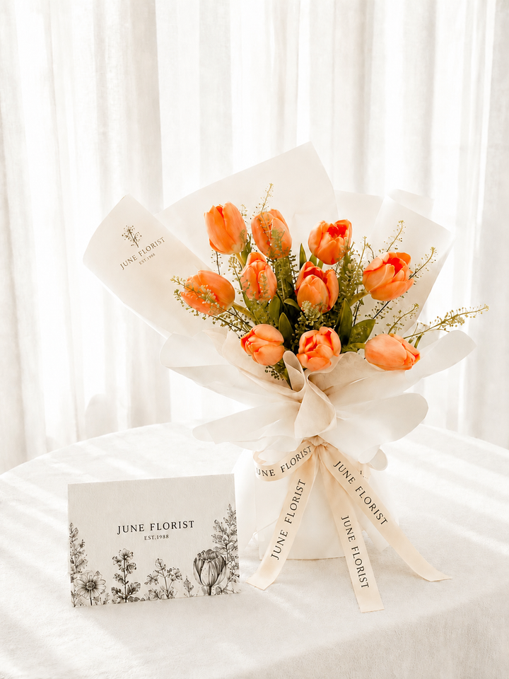 tulips bouquet 058