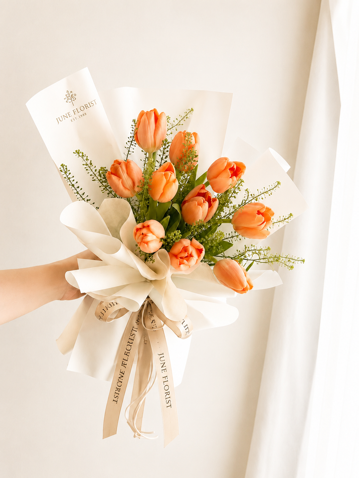 tulips bouquet 058
