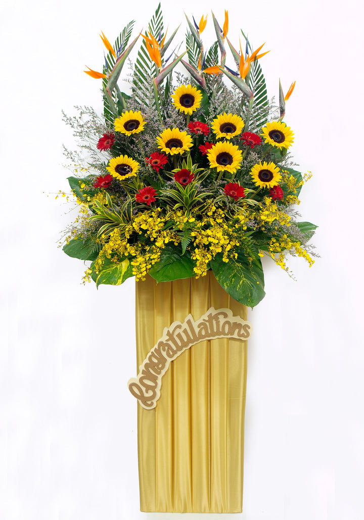 CONGRATULATORY FLOWER STAND-001