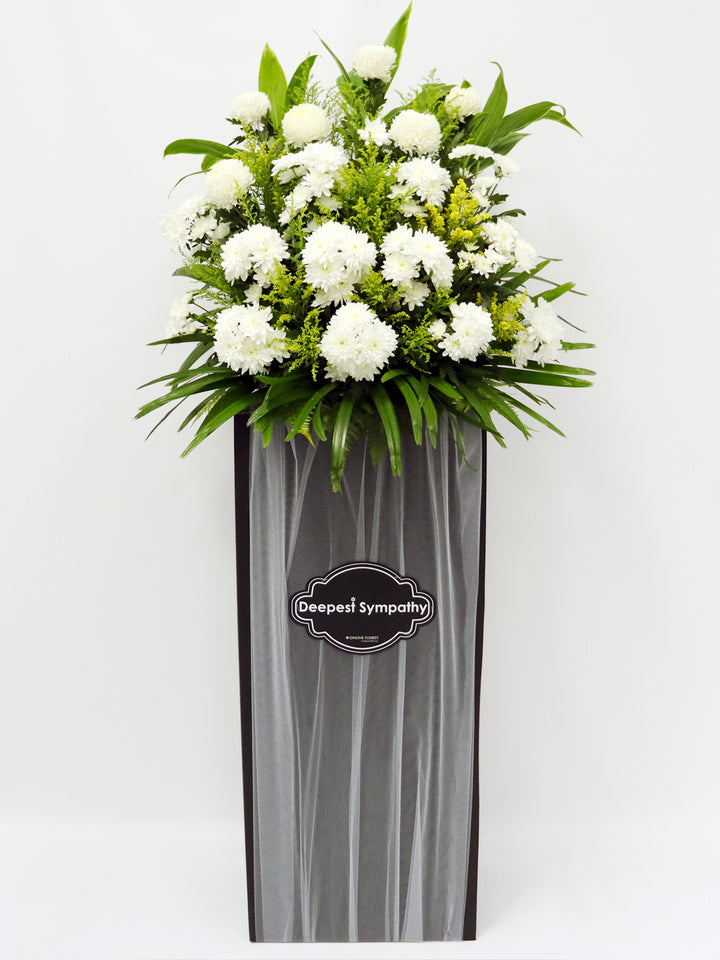Condolences Flower Stand-01