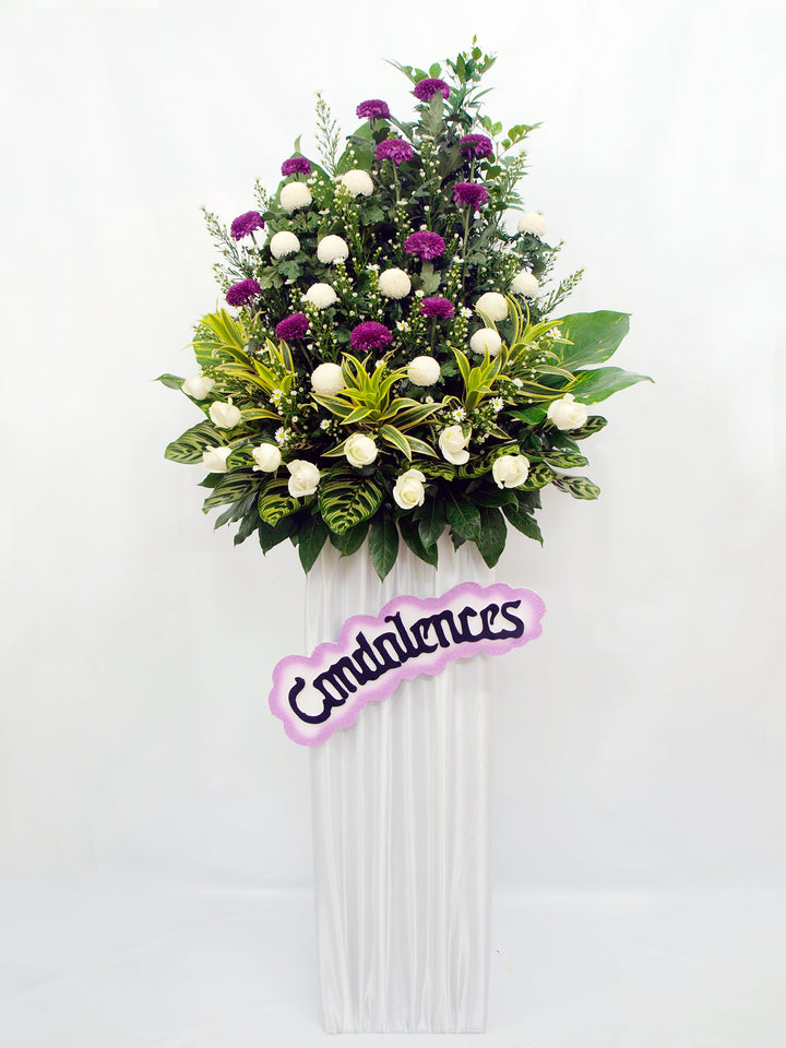 CONDOLENCES FLOWER STAND-04