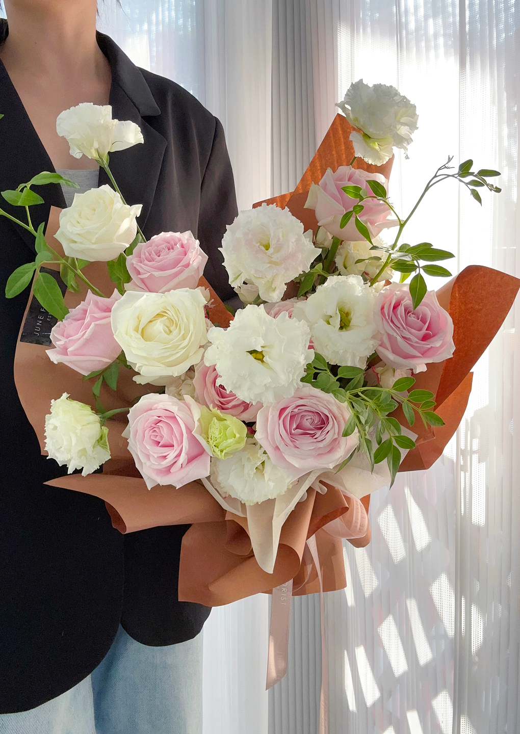 PINK ROSE BOUQUET 027