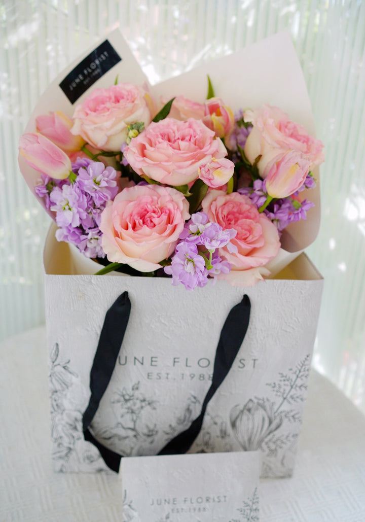 PINK ROSE BOUQUET 051