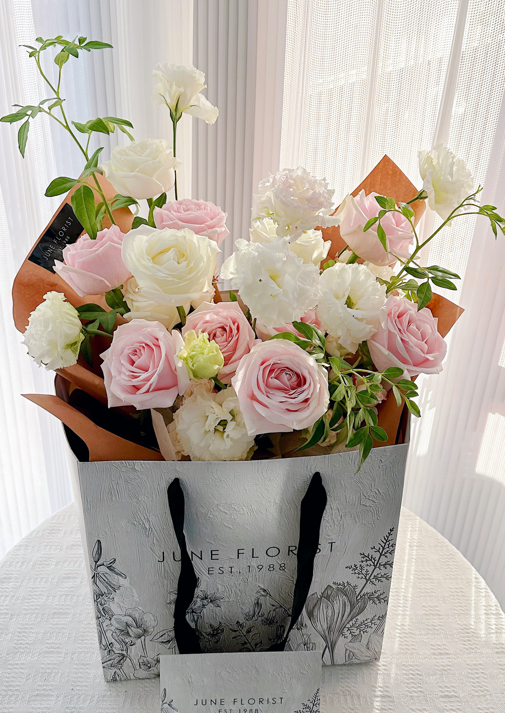PINK ROSE BOUQUET 027