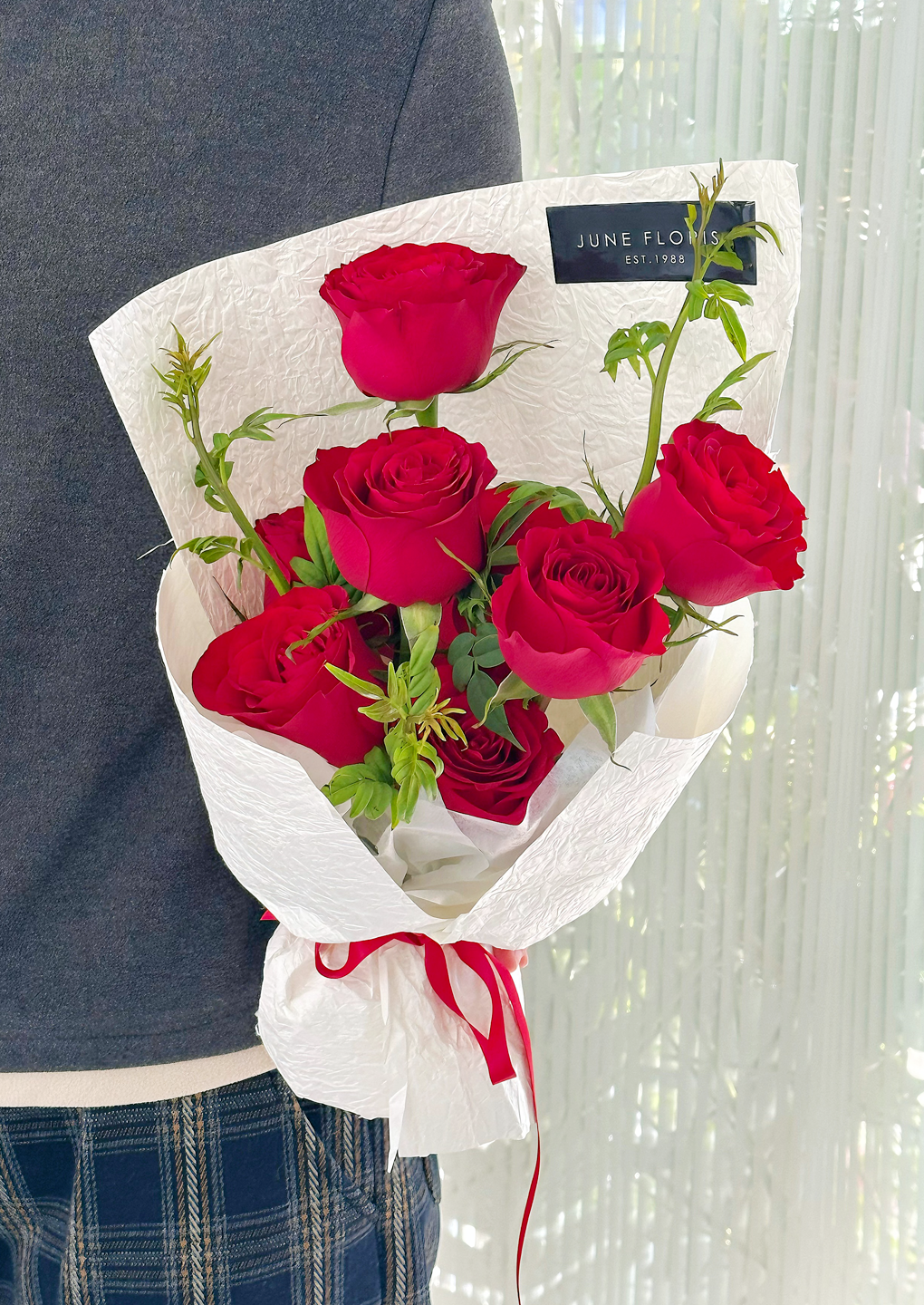 RED ROSE BOUQUET 064