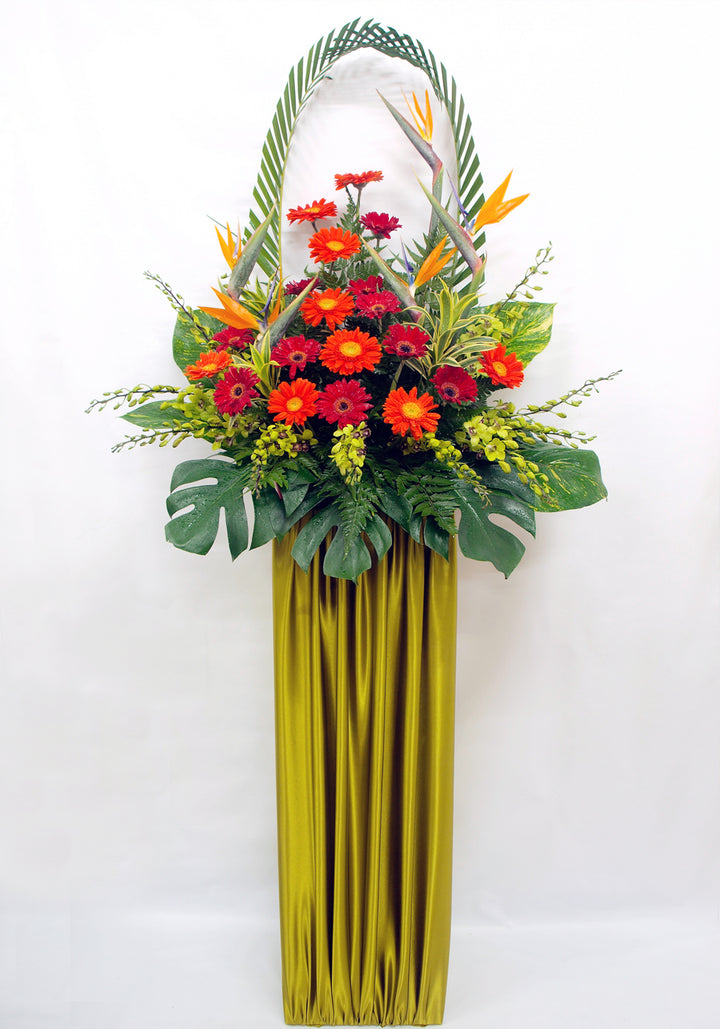 CONGRATULATORY FLOWER STAND-004
