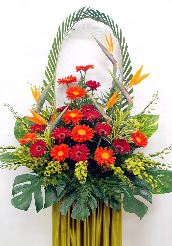 CONGRATULATORY FLOWER STAND-004