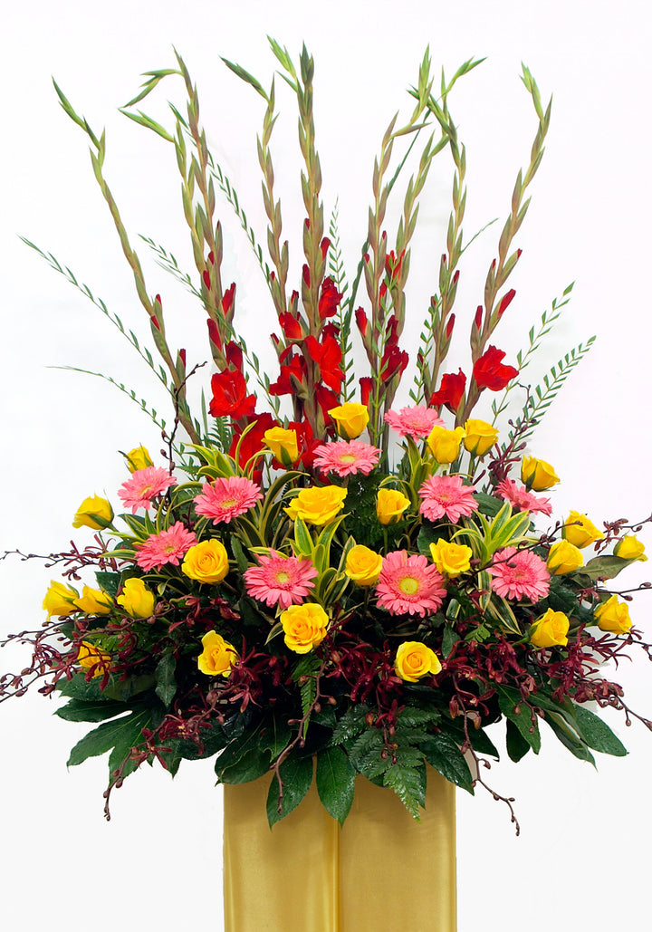 CONGRATULATORY FLOWER STAND -006