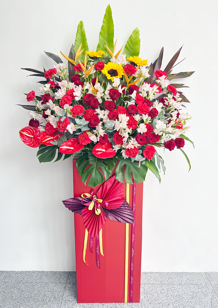 CONGRATULATORY FLOWER STAND-027